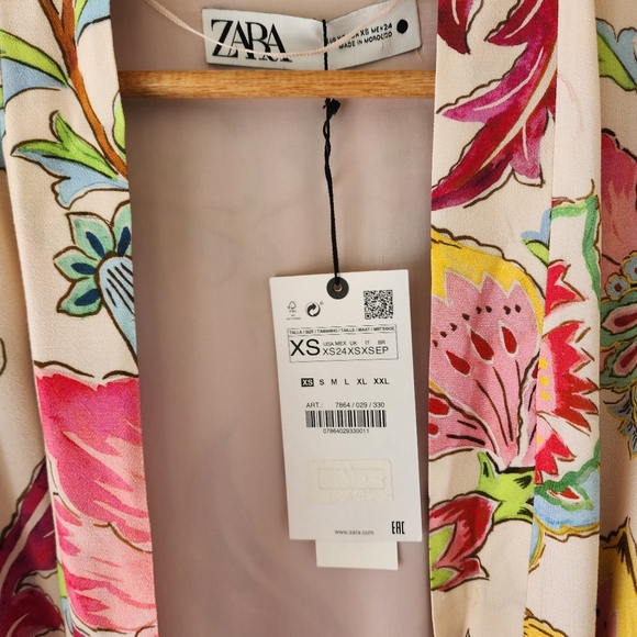 Zara Multicolor Maxi Dress - Picture 10 of 16